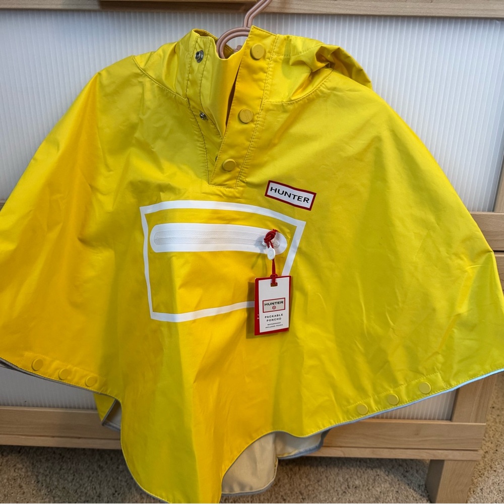Hunter Bright Yellow Hooded Jacket